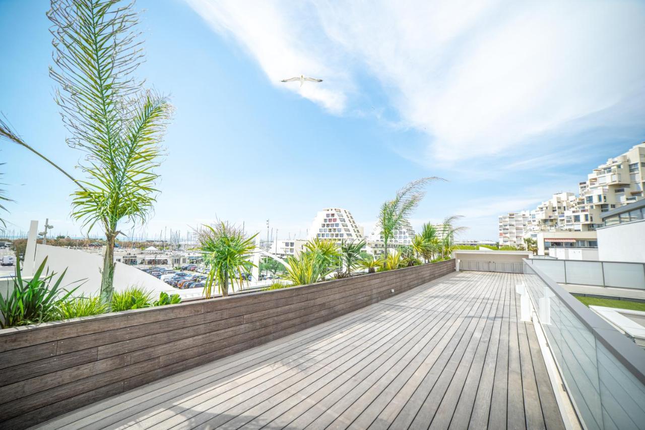 Le Majestic Residence: Seaside Luxury with Rooftop Pool La Grande-Motte Exterior photo